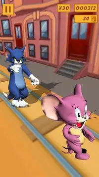 Subway Tom Run & Epic Jerry Escape Screen Shot 1