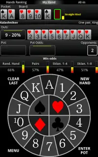 PrOKER: Poker Odds Calc FREE Screen Shot 0