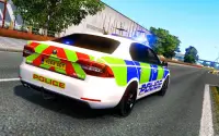 Police Car Spooky Stunt Parking: Extreme driving Screen Shot 4