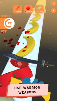 Knife Cut Amazing Vegetable Slicing Screen Shot 2
