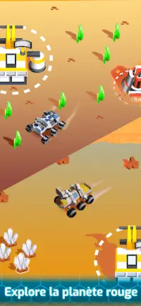 Space Rover: Idle Mars miner Screen Shot 0