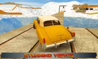 Russian Car Impossible Stunts – Panic Racing Sim Screen Shot 2