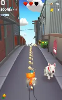Tomcat. Pets street runner. Peak games. Screen Shot 0