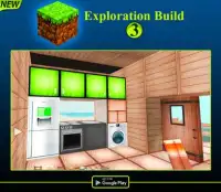 New Exploration Base 3 - Block Craft Building Screen Shot 2