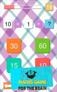 Math Game: Math For The Brain Screen Shot 2