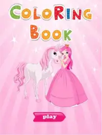 Princess Pony Buku Mewarnai Screen Shot 6