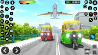Auto Game: Rickshaw Driving 3D Screen Shot 4