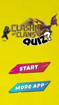 Quiz of clash & clan Screen Shot 0