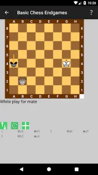 Basic chess endgames Screen Shot 2