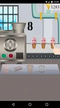 Ice Cream Factory Shop Jogo Screen Shot 0
