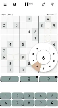Sudoku - 4x4 6x6 9x9 16x16 Screen Shot 9