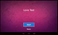 Love Test Quiz Screen Shot 1