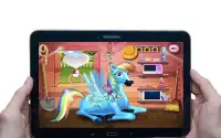 pony makeover games - rainbow Pony Screen Shot 4
