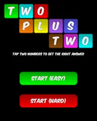 Two plus two: math puzzle game Screen Shot 2