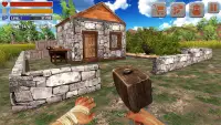 島での生存シミュレータゲーム Screen Shot 0