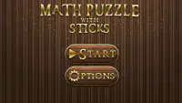 Math Puzzle With Sticks Screen Shot 0