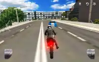 Police Bike 3D : Crime City Robber Chase Simulator Screen Shot 0