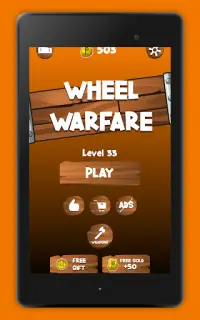 Wheel Warfare - Ultimate Knife Game Screen Shot 6