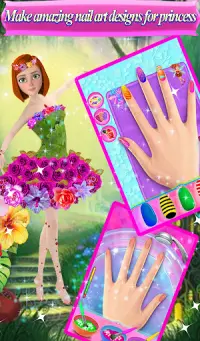 Ballerina Fairy Makeup Spa Salon: Dressup Game Screen Shot 8