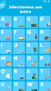 Alphabet: apprendre et jouer en 7 langues Screen Shot 1