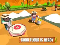 コーンファームプロフェッショナル：Blocky Farmer Simulator Screen Shot 10