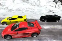 Spor Araba Yarışı Kış Screen Shot 3