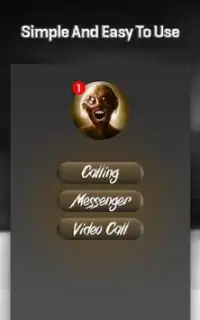 Granny Horror Video Call Simulator Screen Shot 0