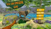 Wild Lion Simulator Game Screen Shot 0