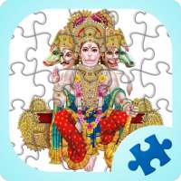 Game teka-teki jigsaw dewa Hindu