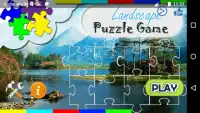 Landscape Jigsaw Puzzles Game Screen Shot 0