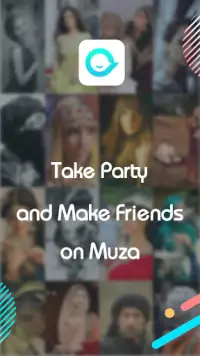 Muza - Live chat & Play Ludo Online Screen Shot 0