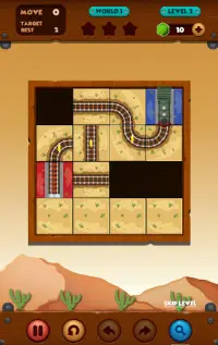 Unblock Train: Slide Puzzle Screen Shot 0