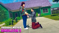 pregnant mother simulator 2: babysitting games Screen Shot 0