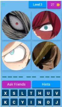 Anime Eyes Quiz Screen Shot 2