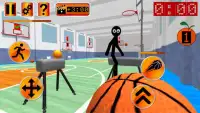 Stickman Teacher. Basketball Basics Español Screen Shot 2