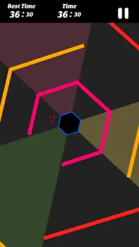 Hexagon - super hexagon, polyg Screen Shot 1