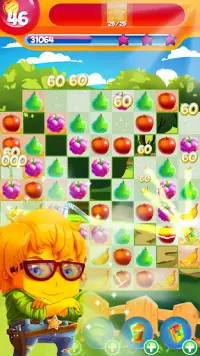 Fruit Spellen Match 3 Puzzel Screen Shot 3