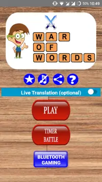 War of Words Screen Shot 0