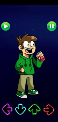 FNF EDD Tord Mod Test Screen Shot 3