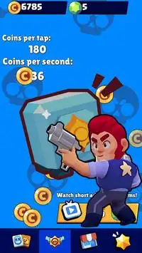 Clicker for Brawl Stars: Tap and Tap! Screen Shot 0