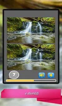 Trova la differenza: Natura * Gioco gratis Screen Shot 9