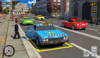 도시 택시 자동차 - 택시 운전 게임 Screen Shot 8