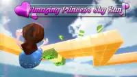 Amazing Princess Sky Run Screen Shot 4