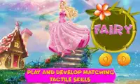 Fairy Princess Puzzle: Toddlers Jigsaw Images Game Screen Shot 2