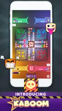 Crazy Ludo Screen Shot 1