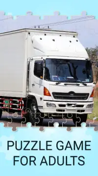 Jigsaw puzzles Hino 500 truck Screen Shot 6