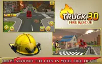 Camion de pompiers d'urgence Screen Shot 1