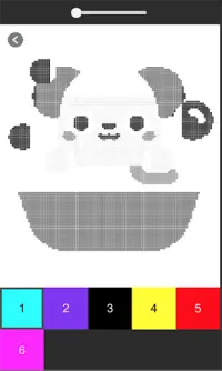 Pets Color By Number- Pixel Art Animals Screen Shot 0