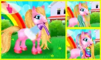 Rainbow Cute Pony Caring Screen Shot 3