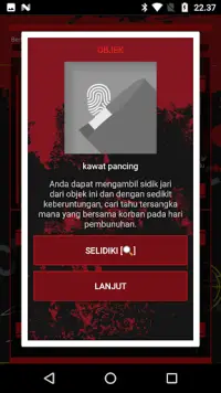 CrimeBot: game investigasi Screen Shot 2